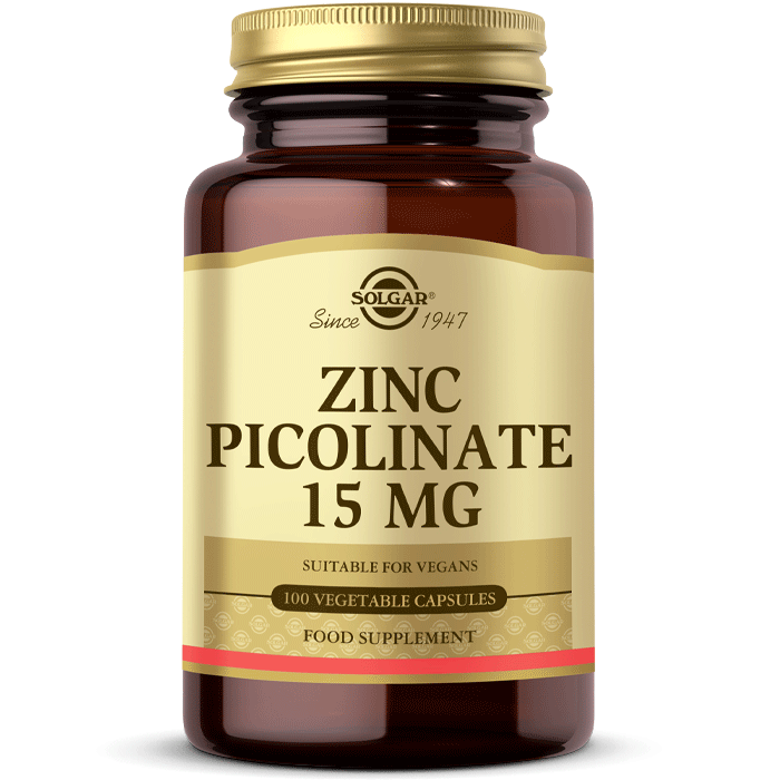 Solgar Zinc Picolinate 15 mg