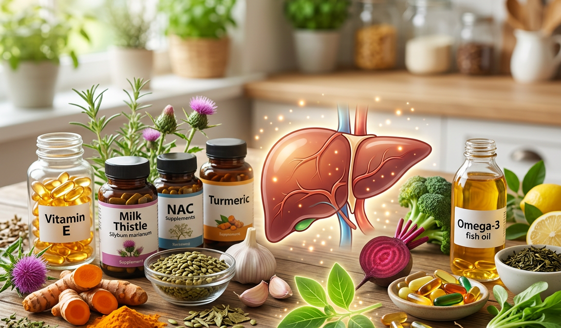 Karaciğer İçin Vitamin ve Takviyeler: Hangileri Faydalı, Hangileri Zarar?